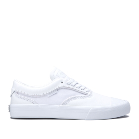 Supra Mens HAMMER VTG Low Top Shoes White/white | US-56027